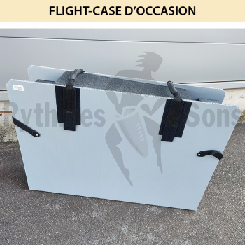 Flight-case - Etui OPEN-U® gris pour 1 écran de 23' à 32'-1